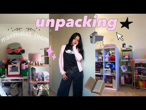 UNPACKING MY MAXIMALIST ROOM