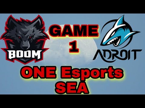 BOOM Esports VS Team Adroit  | GS Game1 | ONE Esports Dota 2 SEA League