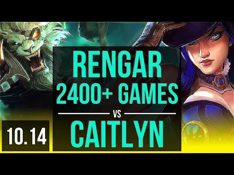 RENGAR & Ivern vs CAITLYN & Alistar (ADC) | 3.0M mastery points, Legendary | BR Grandmaster | v10.14