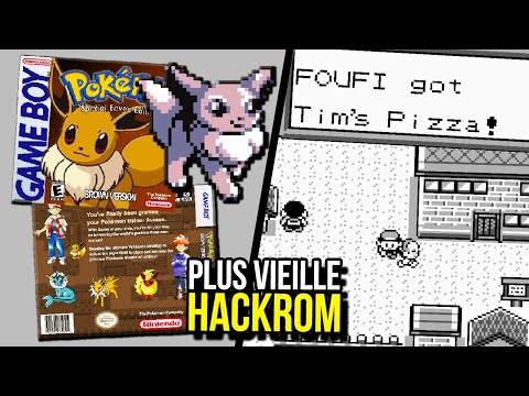 LA PLUS VIEILLE HACKROM POKÉMON : POKÉMON BROWN ! (créée en 2000 !)