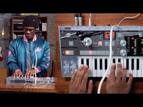 Демонстрация звучания синтезатора Korg microKORG Crystal
