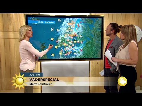 Här blåser det upp till storm - Nyhetsmorgon (TV4)