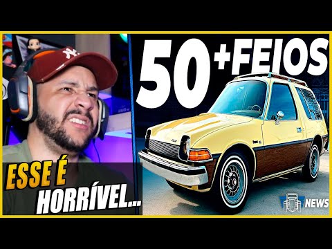 RS REAGE 50 CARROS MAIS FEIOS de todos os tempos