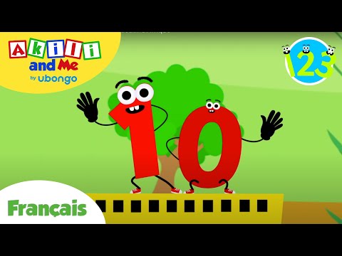 Compter de 1 à 10 | Dessin animé éducatif pour les enfants