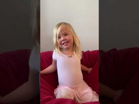 Birthday Interview Francie 3 years old