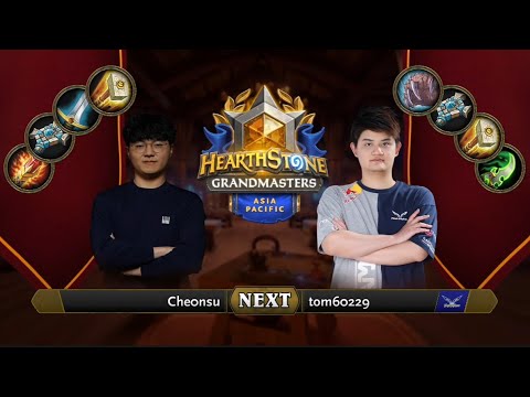 Cheonsu vs tom60229 | 2021 Hearthstone Grandmasters Asia-Pacific | Decider | Season 1 | Week 6