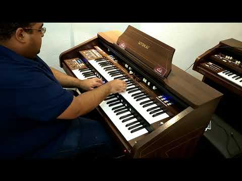 ORGÃO ELETRÔNICO TOKAI T-1 LITÚRGICO C/ SONS MIDI - Hino 191 H5 CCB - TECLASOM