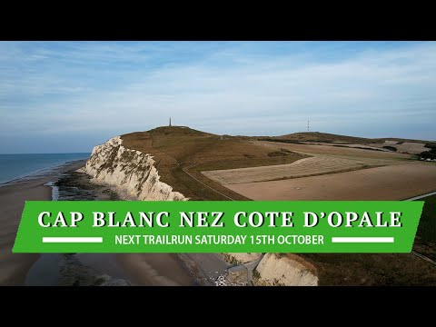 Cap Blanc Nez beach drone images