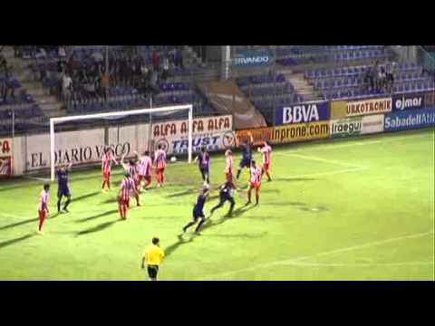 eibar 3 sporting 2 galvez gol de falta
