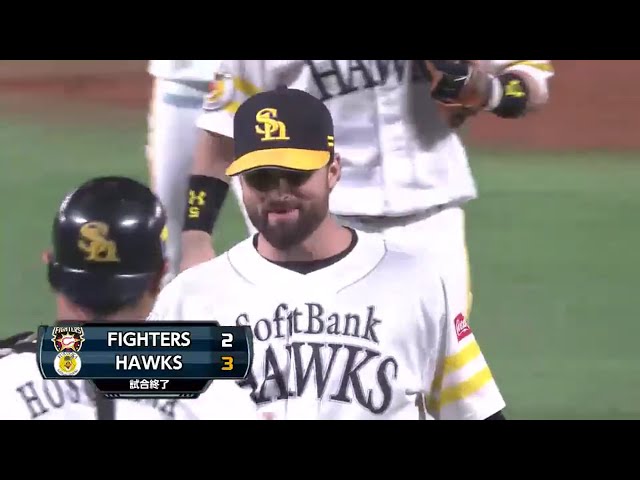 【9回表】ホークス・サファテ 156キロでねじ伏せる!! ファイターズ・レアードを封じ直接対決初戦は白星!! 2016/8/5 H-F