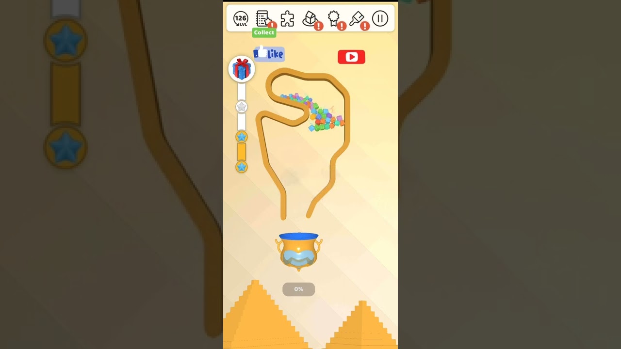 Pull The Pin Level 126 | पुल द पिन स्तर १२६ #puzzle #gameplay #shorts