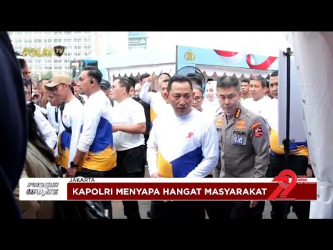 PRESISI UPDATE : CAR FREE DAY BERSAMA KAPOLRI SAMBUT HARI BHAYANGKARA KE-79 22/06/2025 10.00