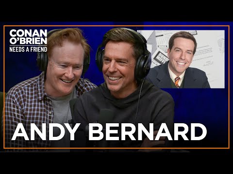 Conan Went To College With The Real Andy Bernard (Feat. Ed Helms) | Conan O’Brien Needs a Friend