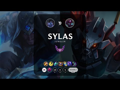 Sylas Jungle vs Kha'Zix - KR Master Patch 13.11
