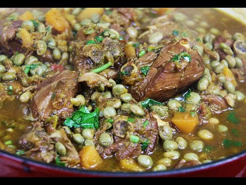 Stewed Chicken With Pigeon Peas | CaribbeanPot.com