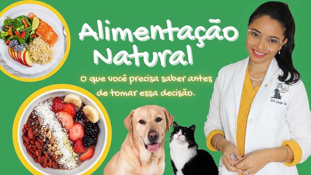 #ALIMENTAÇÃO #NATURAL PARA CÃES E GATOS. ASSISTA ANTES DE TOMAR ESSA DECISÃO.