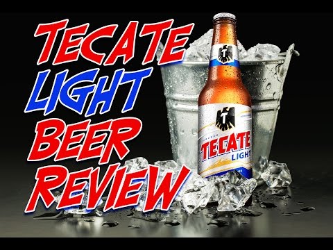 Tecate Light Mexican Beer Review