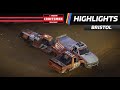 Massey starts pileup in Truck race at Bristol Dirt