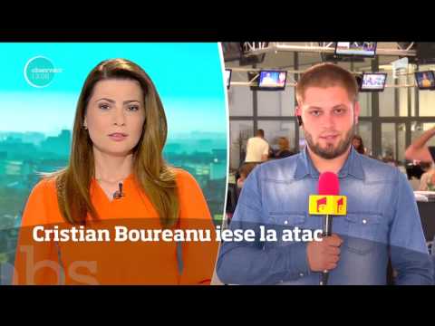 Cristian Boureanu iese la atac împotriva poliţiştilor, după ce a fost trimis în judecată