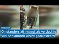 WOEDENDE omstanders filmen ARRESTATIE van man die BABY met MES zou hebben omgebracht