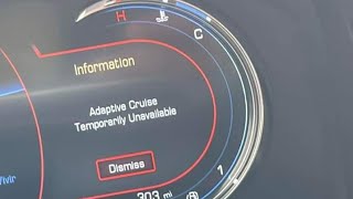 2016 Cadillac Escalade ESV Platinum: Forward Range Radar Sensor replacement