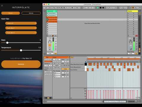 Magenta Studio: Interpolate Plugin