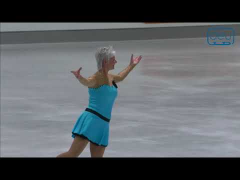 Dagmar KNIZETOVA. Oberstdorf 2018. Silver Ladies IV - Free Skating. 1 place