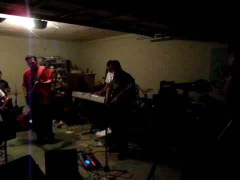 Image Band practice at Tito Nelson garage/What the world would never take