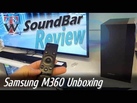 Samsung 2.1 Sound bar - Unboxing & Review