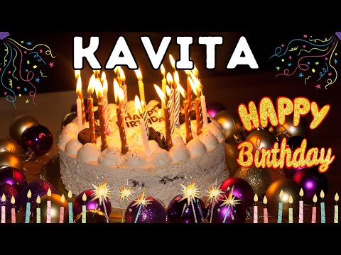 Happy Birthday Kavita, Birthday of Kavita, Best Birthday Wishes