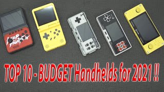 Top 10 Budget Handhelds for 2021 - Under $60 -