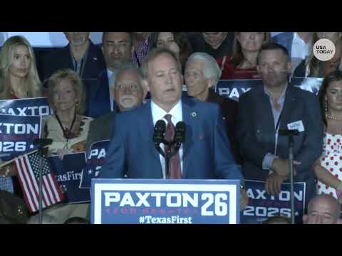 Ken Paxton speech after Texas election win thanks Donald Trump, labels James Talarico a 'threat'