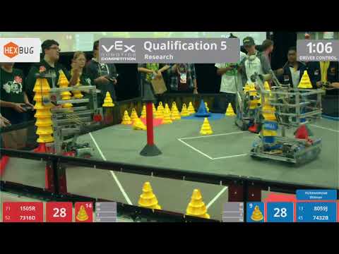 2018 VRC Res Q5 - 1505R 7316D vs 8059J 7432B - 104 to 66