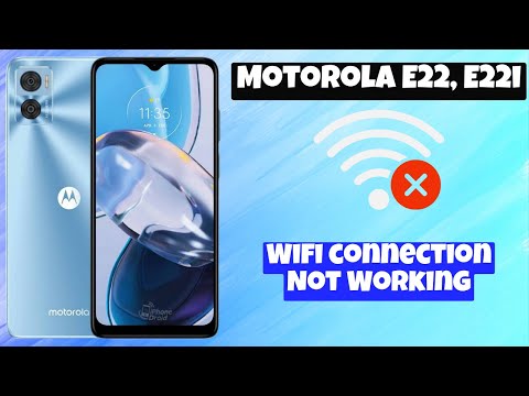 Wifi connection Not Working || Wifi problem || Wifi connection issue solved  Motorola E22, E22i