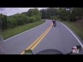 Hwy 28 RG500 Riding Towards Lower Fontana Dam Part 1 NC