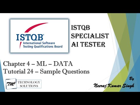 ISTQB AI Tester Introduction to the Course AI Tester Certification ISTQB Tutorials