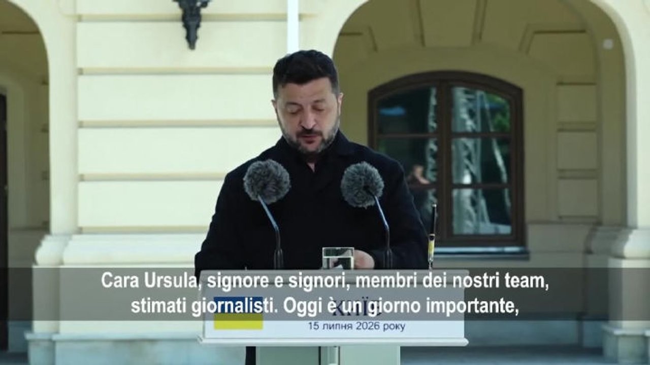 Von Der Leyen incontra Zelensky a Kiev: Nuova partnership di difesa 'Drone Deal'