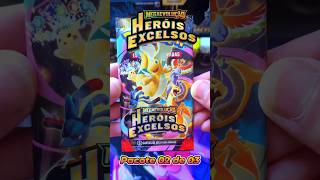 TRIPLE PACK - Pokémon Heróis Excelsos (Gastly -  Pacote 02 de 03)