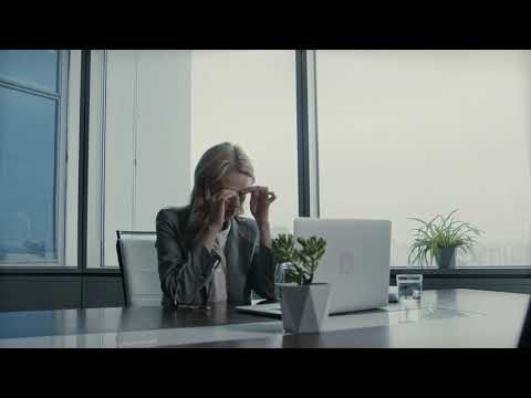Female Boss Stock Footage | Tired Business Woman | 4K Free Stock Videos | Copyright Free Videos