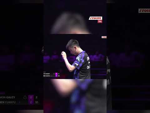 🇫🇷 Simon Gauzy éliminé au premier tour du WTT Champions de Yokohama par Chen Yuanyu #shorts #wtt