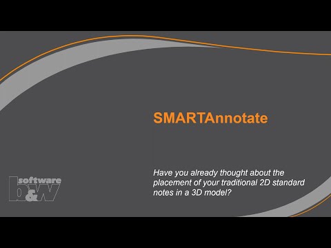 B&W Webinar "SMARTAnnotate" in Creo Parametric
