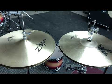 Zildjian 15” A New Beats vs Zildjian 15” K Sweet Hats