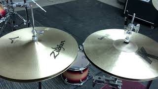 Video thumbnail for Zildjian 15” A New Beats vs Zildjian 15” K Sweet Hats by RazeTheWeak