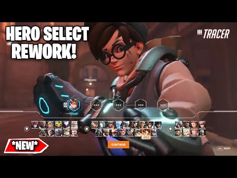 This *NEW* Hero Select Rework is AMAZING! - Overwatch 2