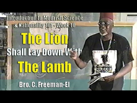 Bro. C. Freeman-El | The Lion Shall Lay Down With The Lamb, 11Apr97, ATL
