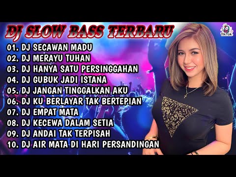 DJ SLOW BASS TERBARU 2023 | DJ VIRAL TIKTOK FULL BASS 🎵 DJ SECAWAN MADU X MERAYU TUHAN 🎵 FULL ALBUM