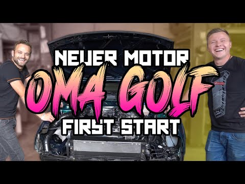 Oma Golf - Wir starten den neuen Motor! | Philipp Kaess |