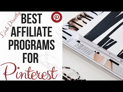 Best Affiliate Programs For Pinterest