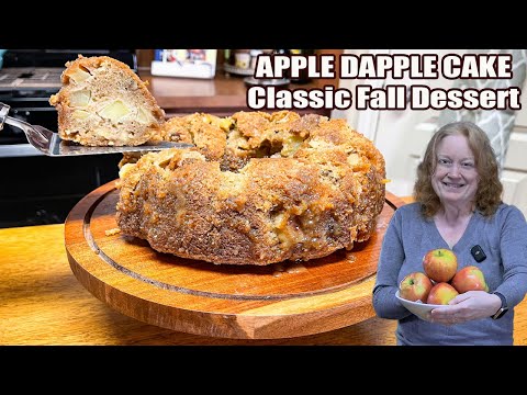CLASSIC APPLE DAPPLE CAKE Fall Baking Dessert