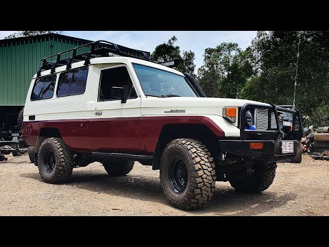 Troop Carrier Custom with 12HT. Built by the owner, finished by Mr Landcruiser